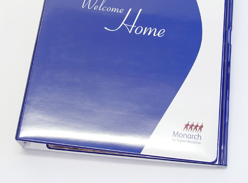 Monarch Homes binder